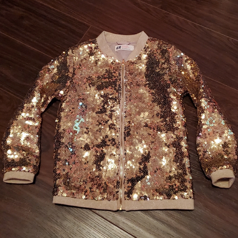 Gold Sequin Jacket
